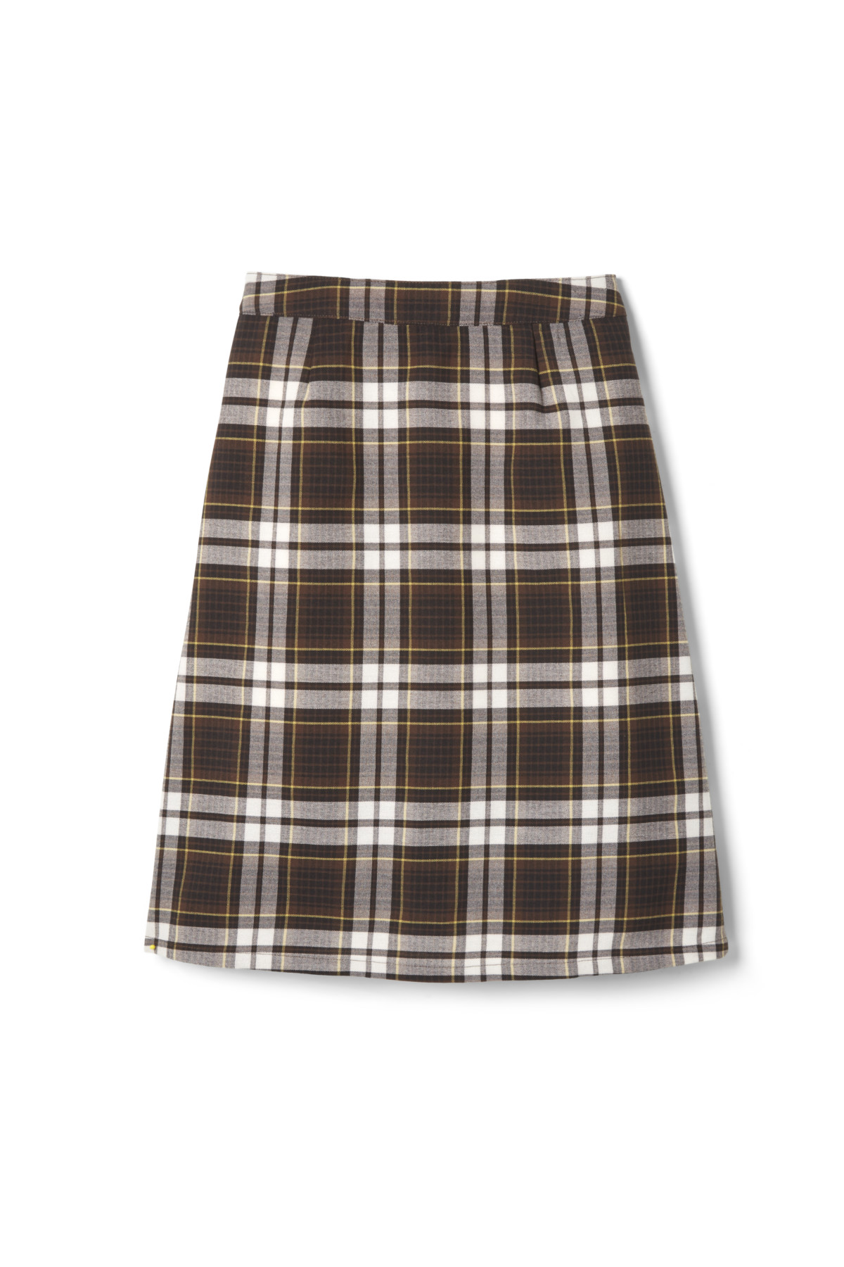 Below The Knee Plaid Pleated Skirt – FINAL SALE - French Tooast