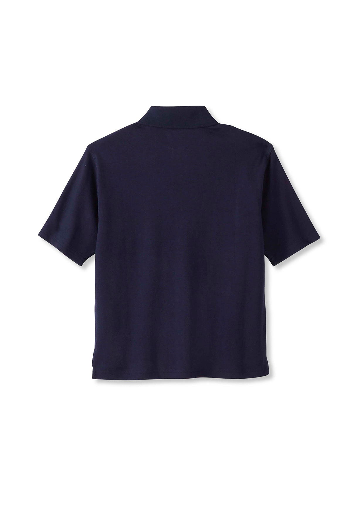 Adaptive Seated Short Sleeve Interlock Polo - French Tooast