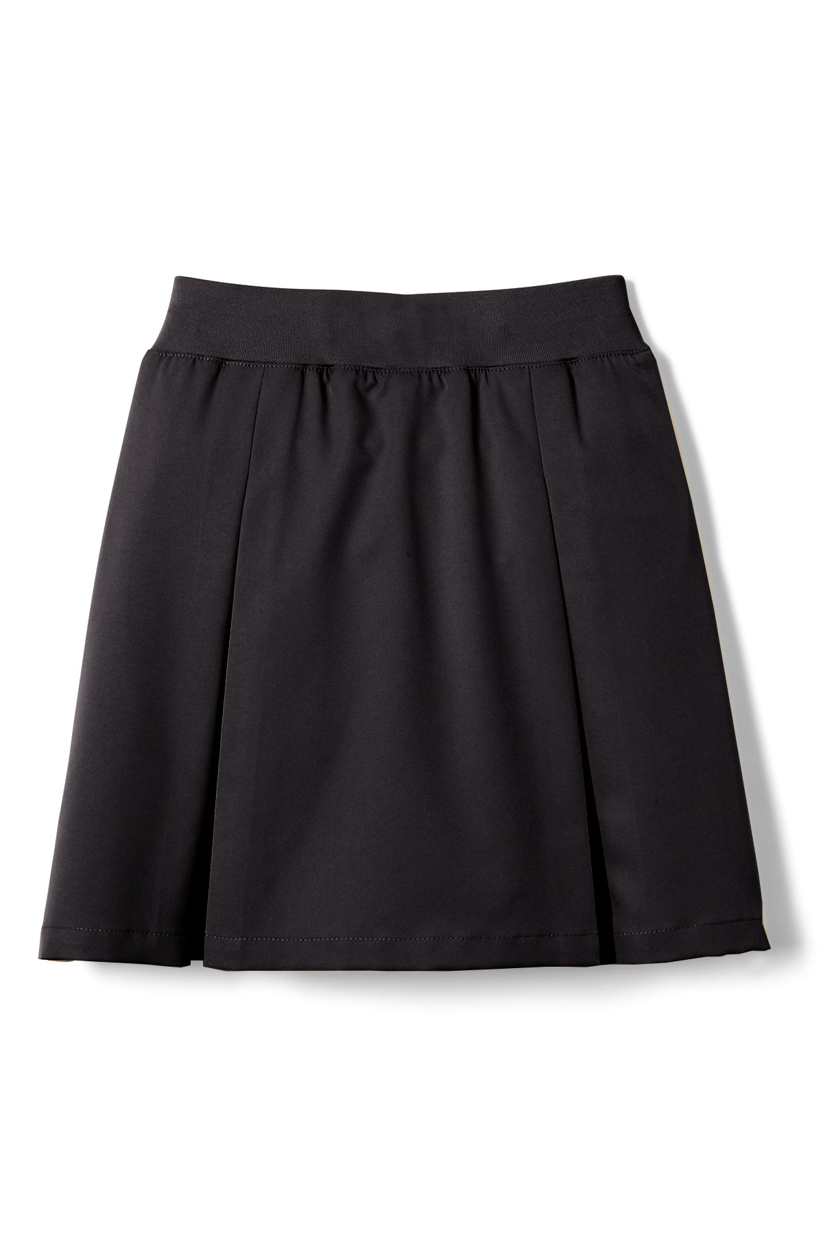 Pull-On Kick Pleat Performance Skort - French Tooast