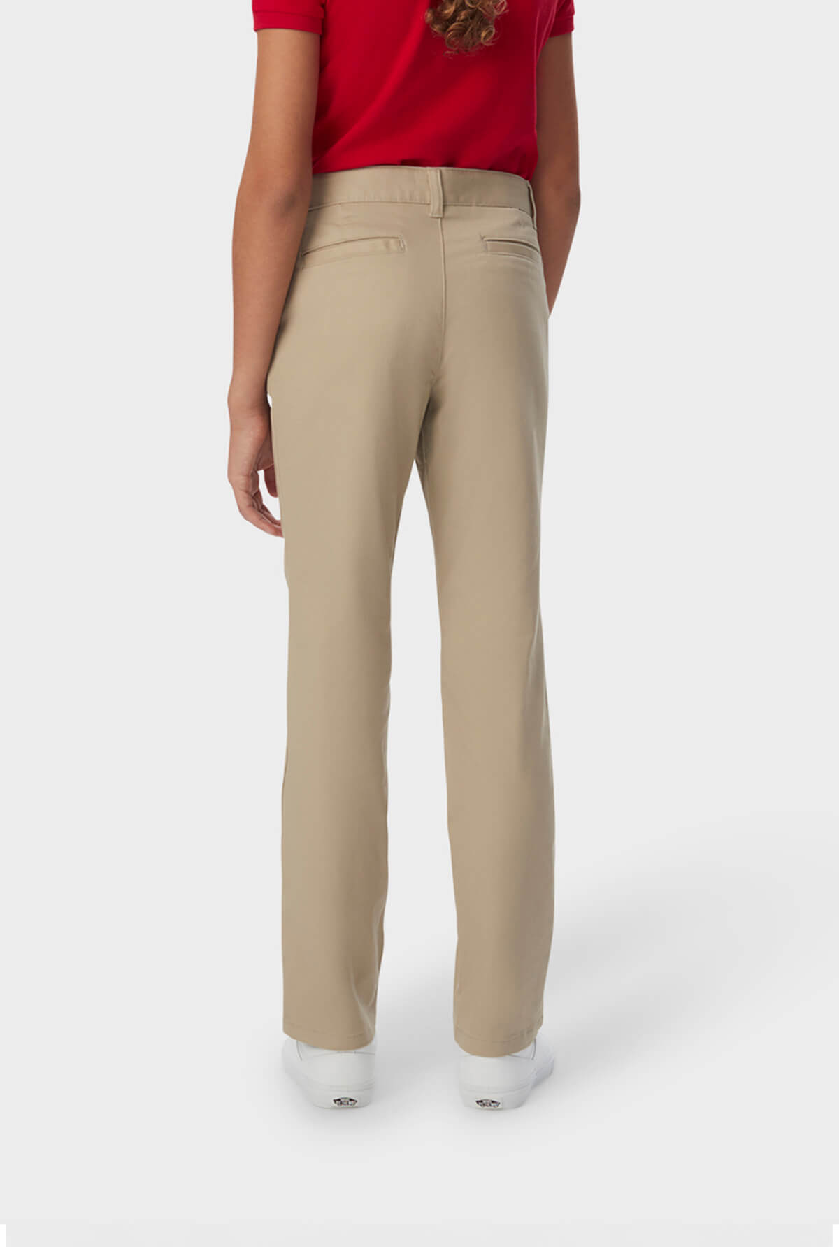 Girls’ Straight Fit Stretch Twill Pant - French Tooast