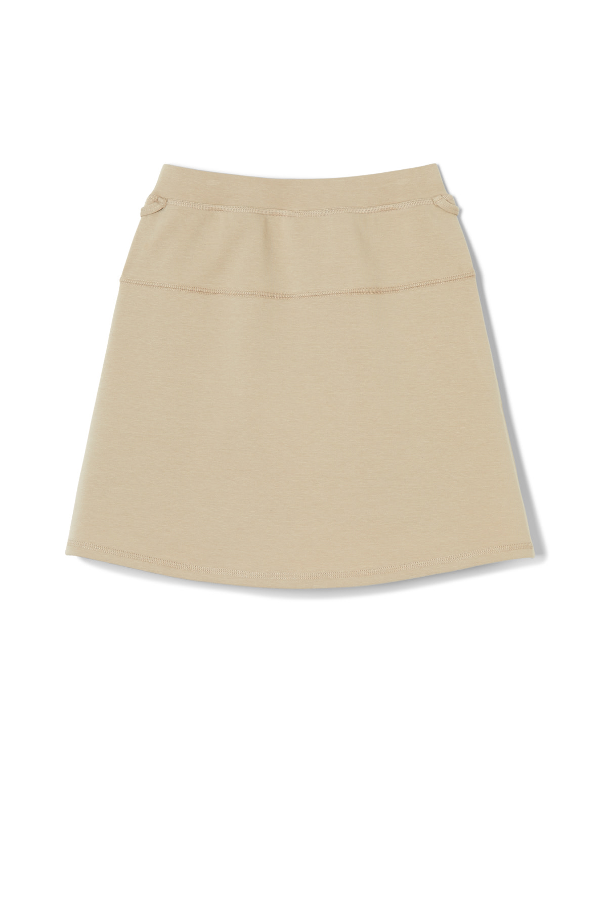 Adaptive Pleated Ponte Skort - French Tooast