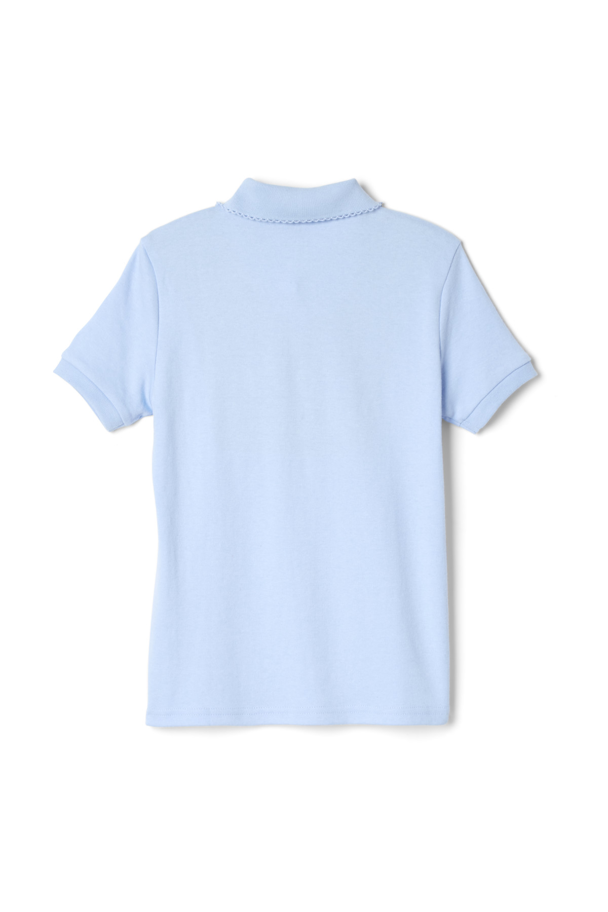 Girls Short Sleeve Interlock Polo – FINAL SALE - French Tooast